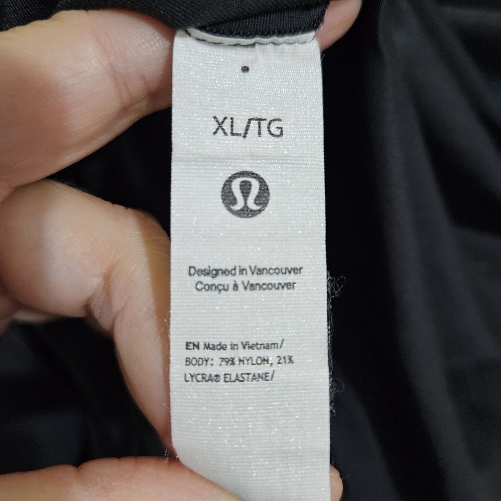 Lululemon Wundermost Ultra-Soft Nulu Square-Neck Long-Sleeve Bodysuit XL Neutral - Picture 12 of 14